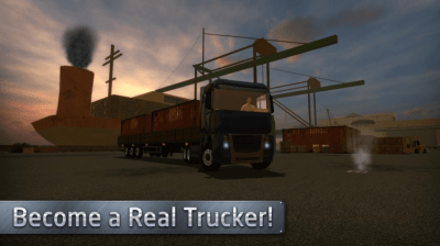 Screenshot of the application Euro Truck Driver - #9