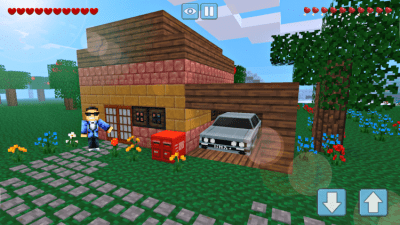 Screenshot of the application Block Craft World 3D - #1