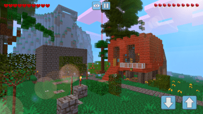 Screenshot of the application Block Craft World 3D - #2