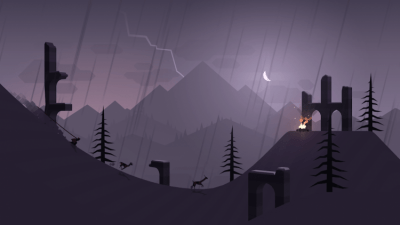 Screenshot of the application Alto's Adventure - #6