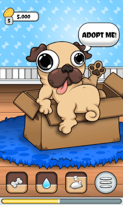 Screenshot of the application Pug - My Virtual Pet Dog - #1