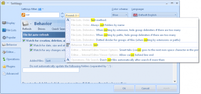 Screenshot of the application oMega Commander - #11
