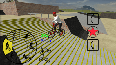 Screenshot of the application BMX Freestyle Extreme 3D - #1