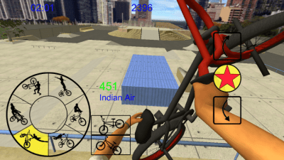 Screenshot of the application BMX Freestyle Extreme 3D - #2