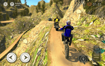 Screenshot of the application Offroad Bike Racing - #3