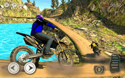 Screenshot of the application Offroad Bike Racing - #6