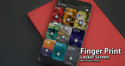 Screenshot of the application Fingerprint Lock Screen: prank Fingerprint Locker - #6