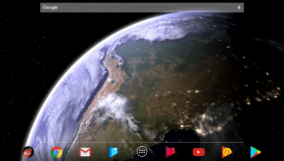 Screenshot of the application Earth & Moon in HD Gyro 3D Parallax Live Wallpaper - #5