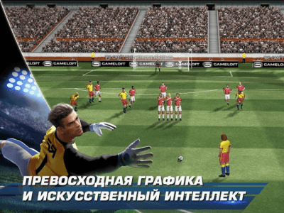 Screenshot of the application Real Football - #2