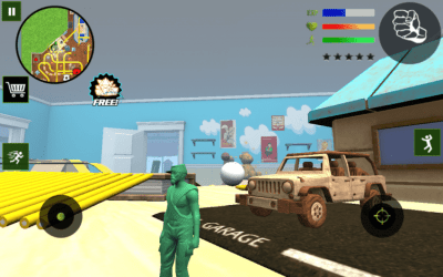 Screenshot of the application Army Toys Town - #3