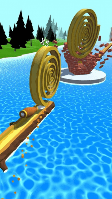 Screenshot of the application Spiral Roll - #5