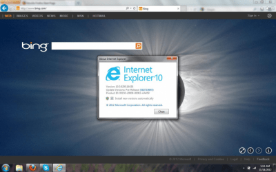 Screenshot of the application Internet Explorer - #1