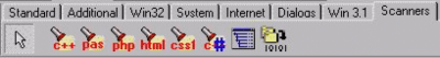 Screenshot of the application Source Code Scanners v4.0 Std for Delphi 6 - #1