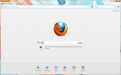 Screenshot of the application Mozilla Firefox Portable - #1