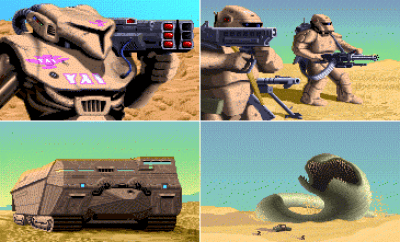 Screenshot of the application DUNE IV - #1