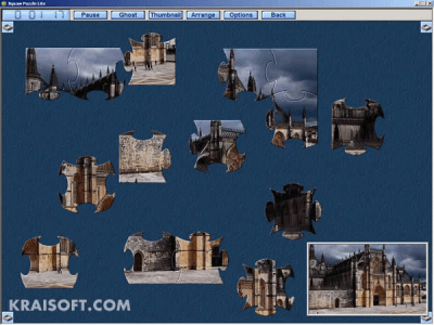 Screenshot of the application Jigsaw Puzzle Lite - #1