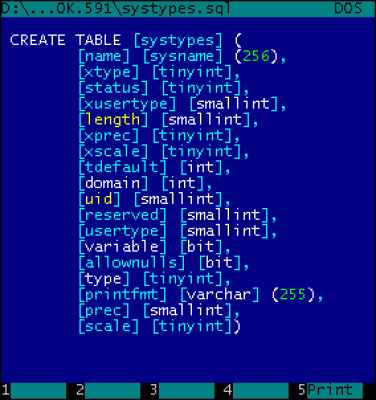Screenshot of the application MDF Reader for MS-SQL 7/2k - #4
