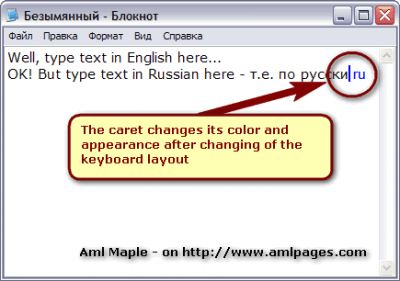 Screenshot of the application Aml Maple - #4