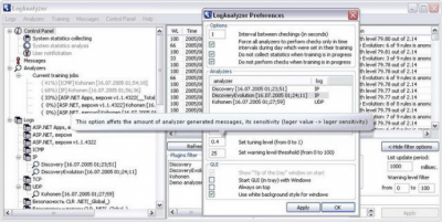 Screenshot of the application winLogAnalyzer - #5