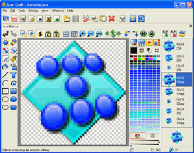 Screenshot of the application Icon Craft - #1