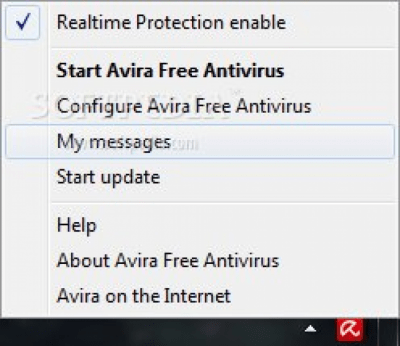 Screenshot of the application Avira Free Antivirus - #1