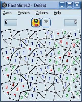 Screenshot of the application FastMines - #3