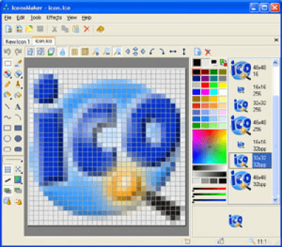 Screenshot of the application IconoMaker - #1