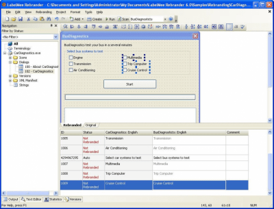 Screenshot of the application LabelMee Software Rebranding - #1