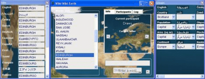 Screenshot of the application Wiki Wiki Earth - #1