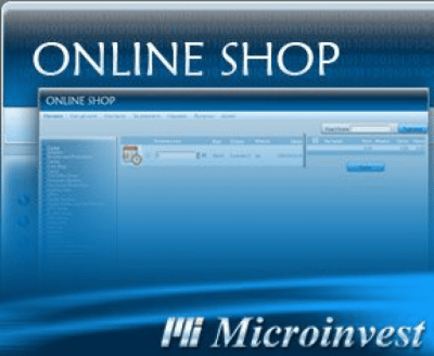 Screenshot of the application Microinvest Online Store - #1