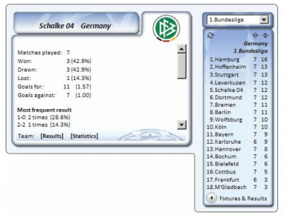 Screenshot of the application UEFA Informer - #4