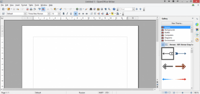 Screenshot of the application Apache OpenOffice for Windows - #1