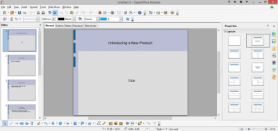 Screenshot of the application Apache OpenOffice for Windows - #2