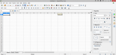 Screenshot of the application Apache OpenOffice for Windows - #3