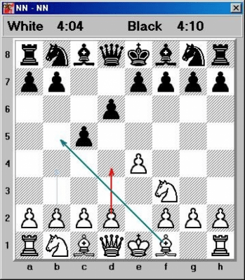 Screenshot of the application Chess4Net Skype - #1