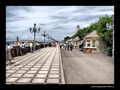 Screenshot of the application EasyWatermark - #10