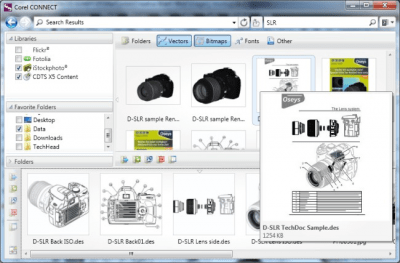 Screenshot of the application CorelDRAW Technical Suite - #3