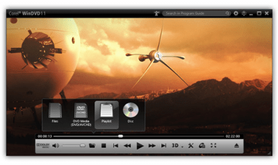 Screenshot of the application WinDVD Pro - #1