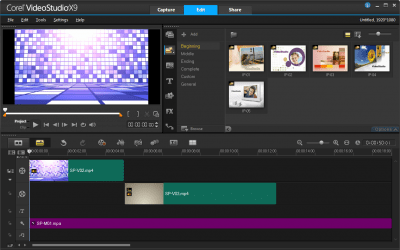 Screenshot of the application VideoStudio Pro - #1