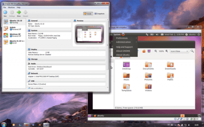 Screenshot of the application VirtualBox for Windows - #1