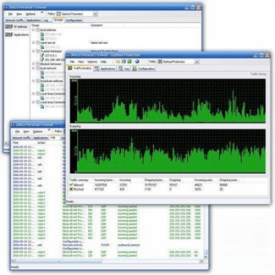 Screenshot of the application Jetico Personal Firewall - #1