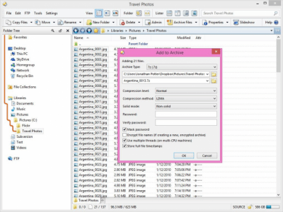 Screenshot of the application Directory Opus - #4