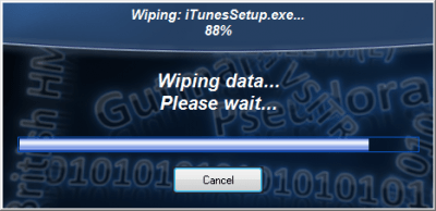 Screenshot of the application Files Terminator - #3