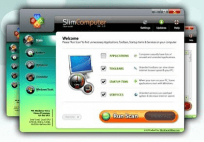 Screenshot of the application SlimComputer - #1