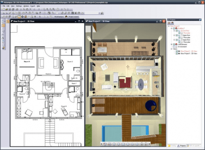Screenshot of the application Ashampoo 3D CAD Professional - #2