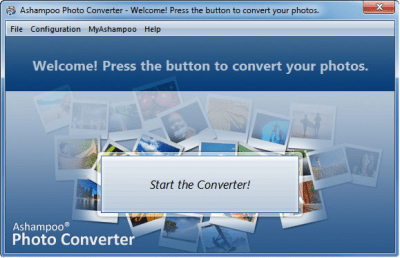 Screenshot of the application Ashampoo Photo Converter - #1