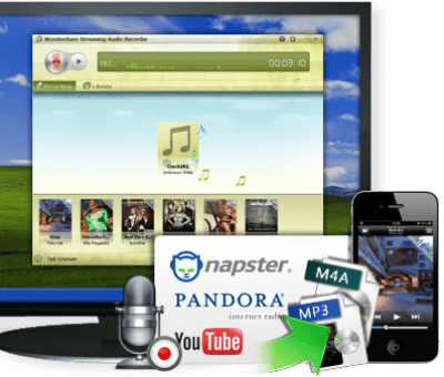 Screenshot of the application Wondershare Streaming Audio Recorder - #1