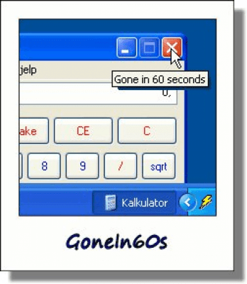 Screenshot of the application GoneIn60s - #1