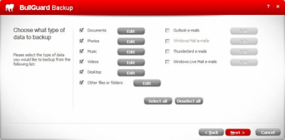 Screenshot of the application BullGuard Internet Security - #1