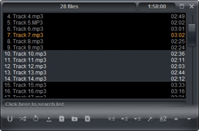Screenshot of the application Zoom Player Free - #2